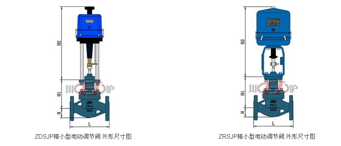 ZRSJP_精小型电动调节阀结构图