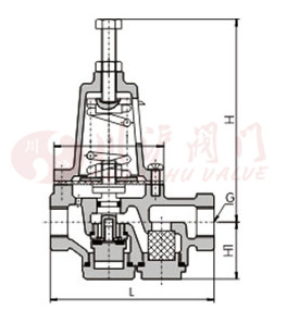 200P减压阀结构图