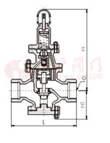 Y13H减压阀结构图