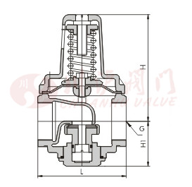YZ11支管减压阀结构图